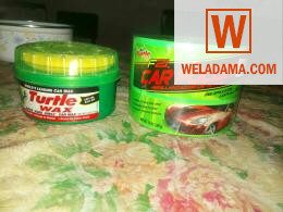 Turtle Wax car wax tin and car polish tin