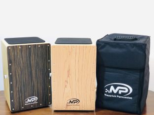 MP Adjustable Snare Wire Cajon with Padded Bag and